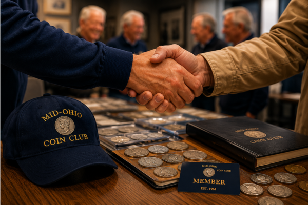 Members shaking hands