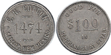 C.N.Cotton Dollar 38mm Alum